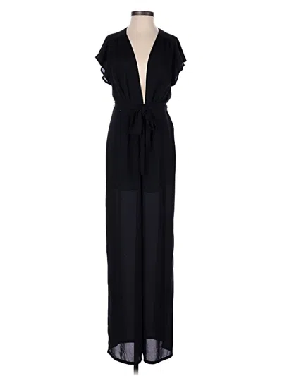 Pre-owned Forever 21 Contemporary Jumpsuit In Black