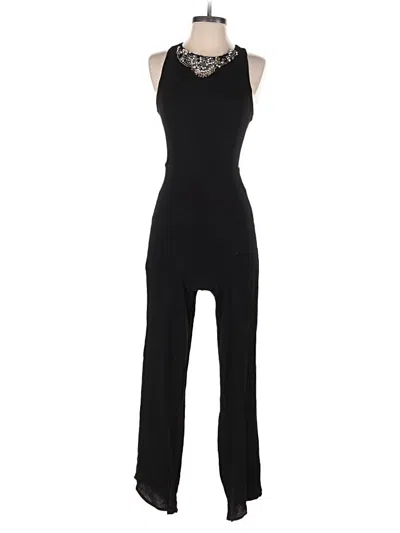 Pre-owned Forever 21 Contemporary Jumpsuit In Black