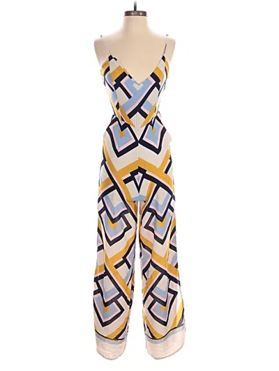 Pre-owned Forever 21 Contemporary Jumpsuit In Blue