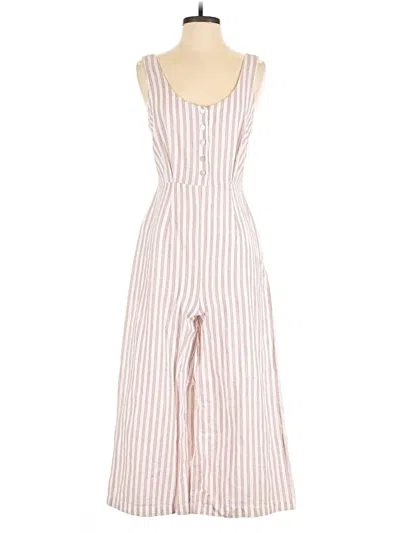 Pre-owned Forever 21 Contemporary Jumpsuit In Ivory