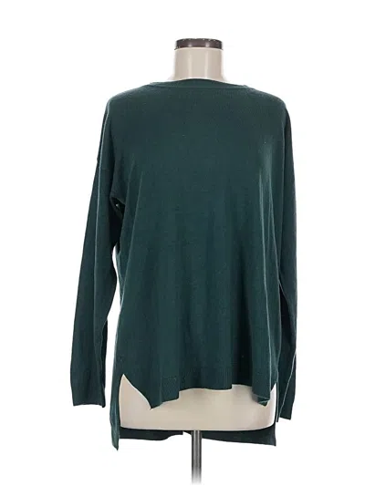 Pre-owned Forever 21 Contemporary Pullover Sweater In Blue