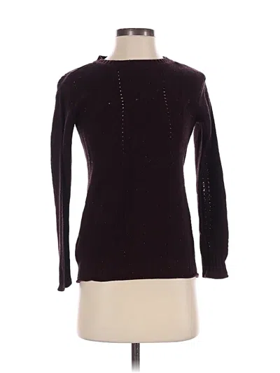 Pre-owned Forever 21 Contemporary Pullover Sweater In Burgundy