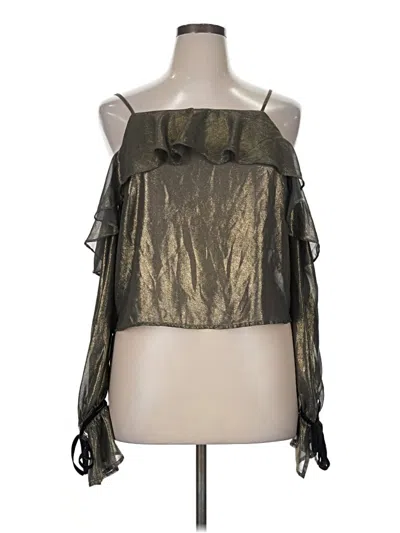 Pre-owned Forever 21 Contemporary Sleeveless Blouse In Black