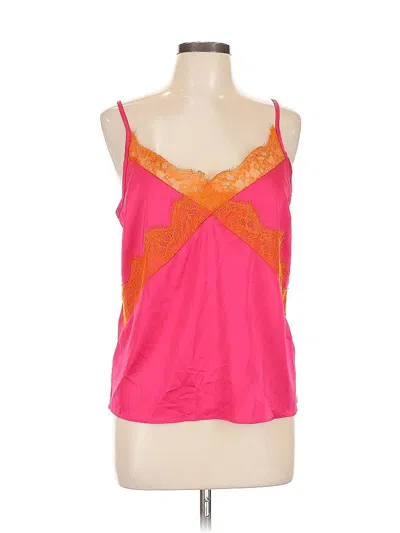 Pre-owned Forever 21 Contemporary Sleeveless Blouse In Pink