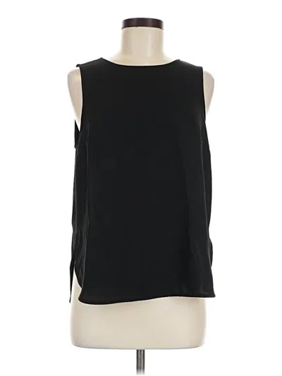Pre-owned Forever 21 Contemporary Sleeveless T-shirt In Black