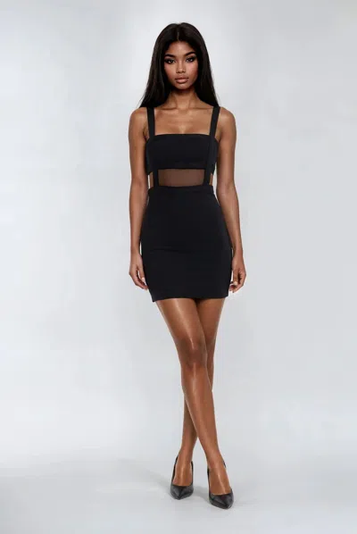 Forever 21 Cut-out Sleeveless Mini Dress In Black