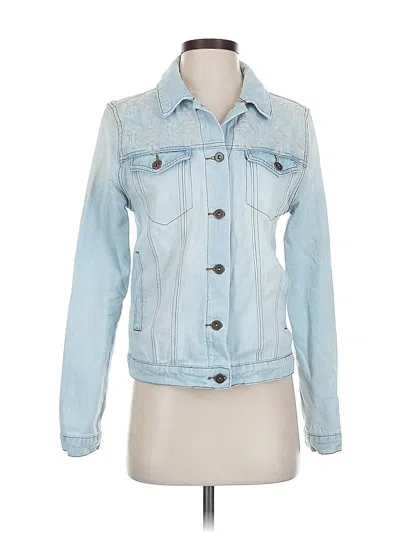 Pre-owned Forever 21 Denim Jacket In Blue