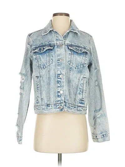 Pre-owned Forever 21 Denim Jacket In Blue