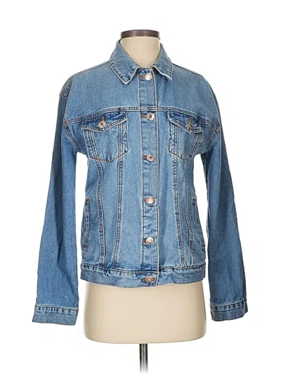 Pre-owned Forever 21 Denim Jacket In Blue