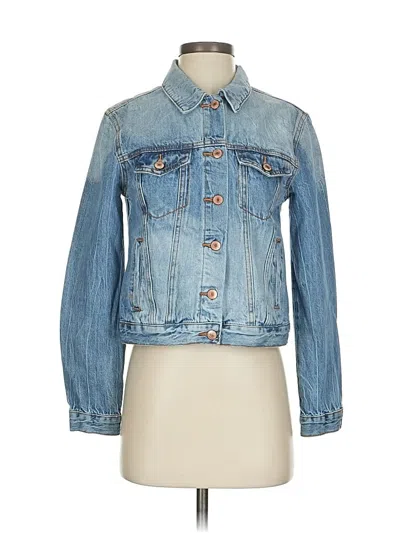 Pre-owned Forever 21 Denim Jacket In Blue