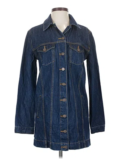 Pre-owned Forever 21 Denim Jacket In Blue