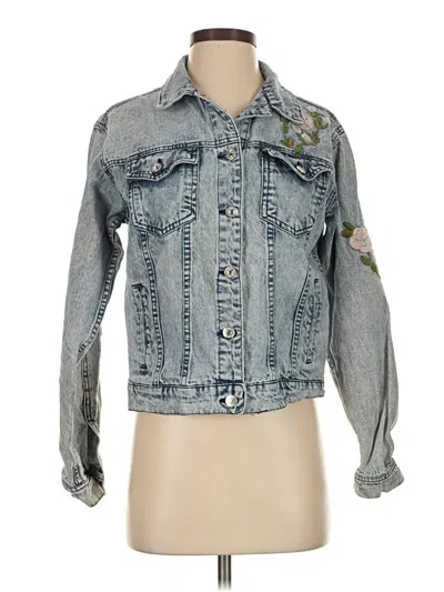 Pre-owned Forever 21 Denim Jacket In Blue