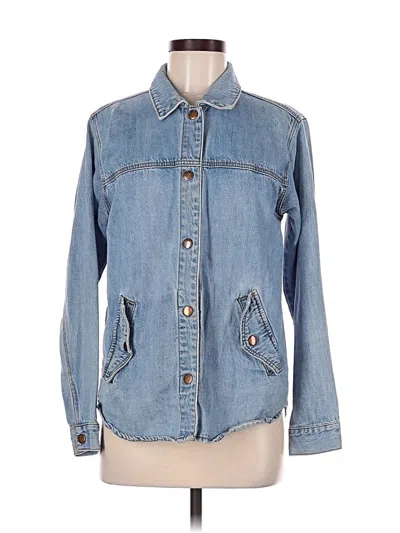 Pre-owned Forever 21 Denim Jacket In Blue