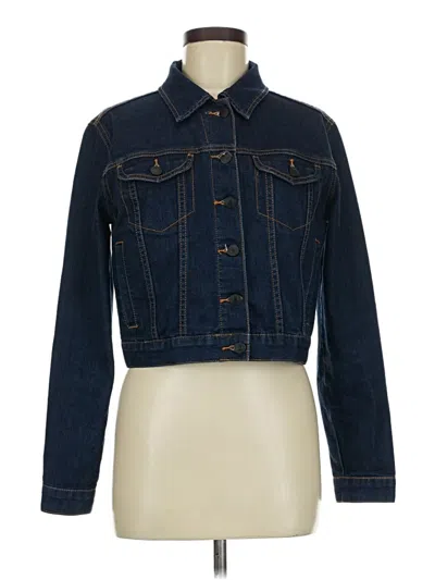 Pre-owned Forever 21 Denim Jacket In Blue