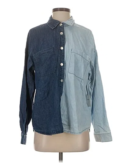 Pre-owned Forever 21 Denim Jacket In Blue
