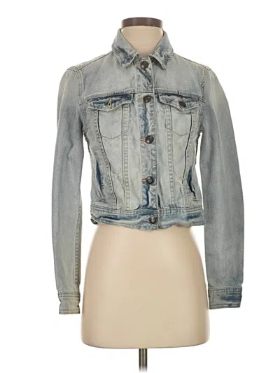 Pre-owned Forever 21 Denim Jacket In Blue