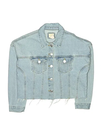 Pre-owned Forever 21 Kids' Denim Jacket In Blue