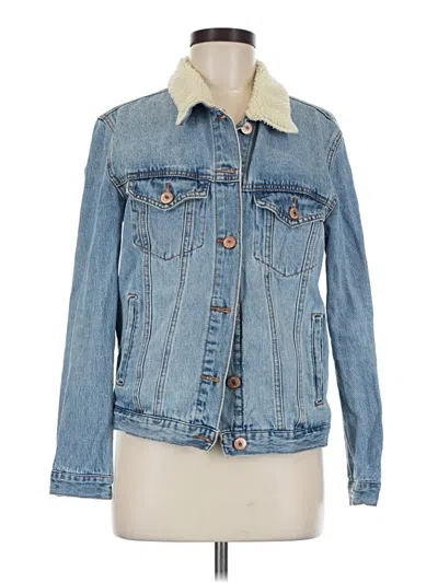 Pre-owned Forever 21 Denim Jacket In Blue