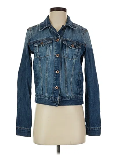 Pre-owned Forever 21 Denim Jacket In Blue