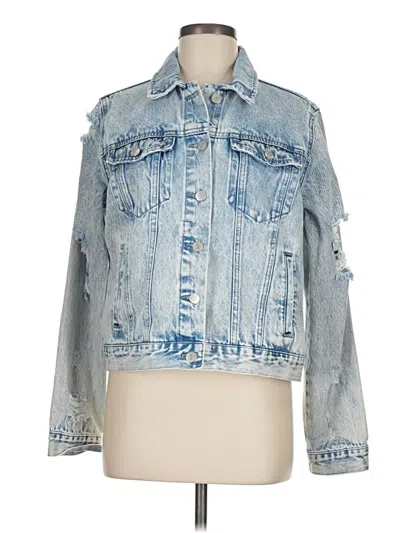 Pre-owned Forever 21 Denim Jacket In Blue