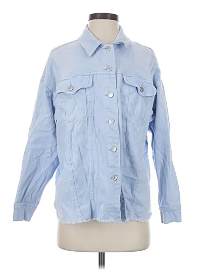Pre-owned Forever 21 Denim Jacket In Blue
