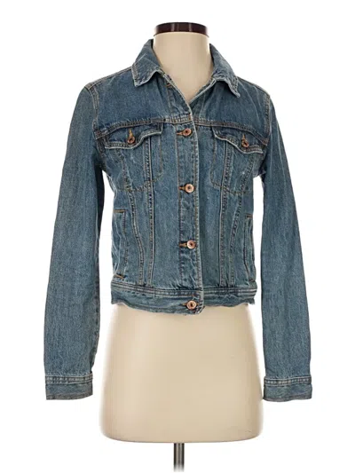 Pre-owned Forever 21 Denim Jacket In Blue