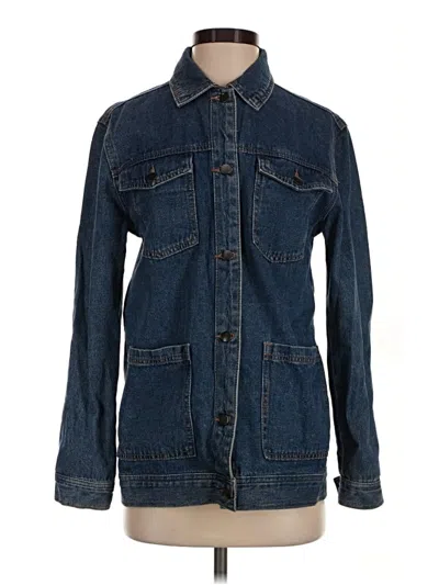 Pre-owned Forever 21 Denim Jacket In Blue
