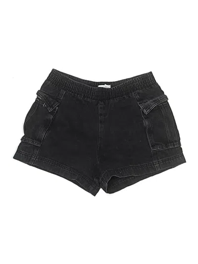 Pre-owned Forever 21 Denim Shorts In Black