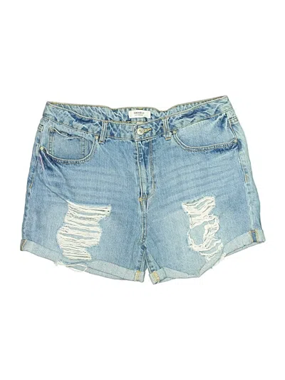 Pre-owned Forever 21 Denim Shorts In Blue