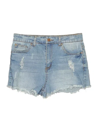 Pre-owned Forever 21 Denim Shorts In Blue
