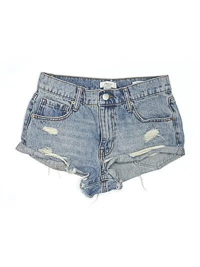 Pre-owned Forever 21 Denim Shorts In Blue