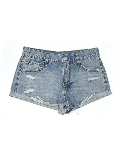Pre-owned Forever 21 Denim Shorts In Blue