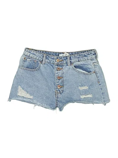 Pre-owned Forever 21 Denim Shorts In Blue