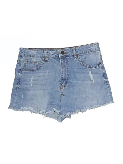 Pre-owned Forever 21 Denim Shorts In Blue