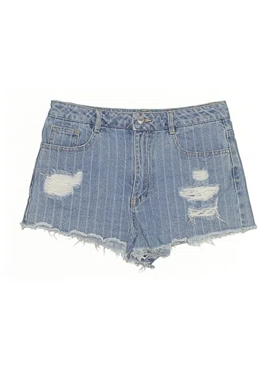 Pre-owned Forever 21 Denim Shorts In Blue