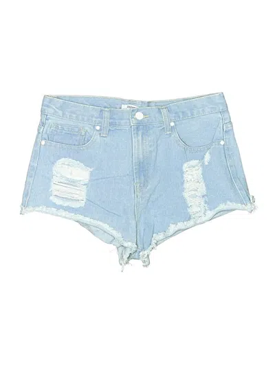 Pre-owned Forever 21 Denim Shorts In Blue
