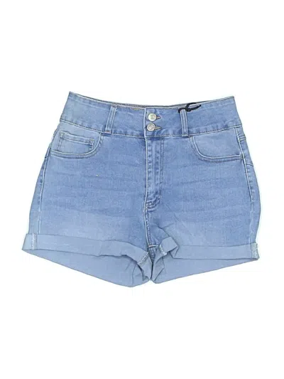 Pre-owned Forever 21 Denim Shorts In Blue