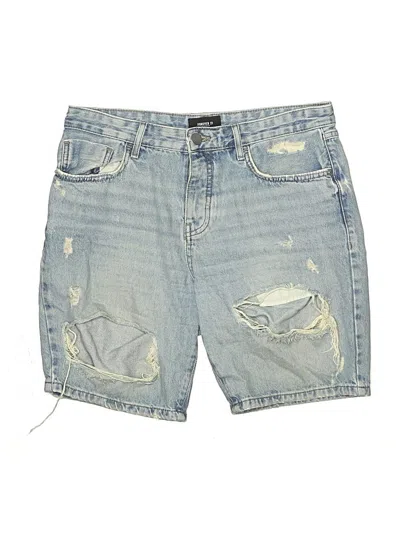 Pre-owned Forever 21 Denim Shorts In Blue