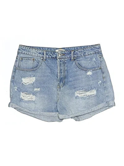 Pre-owned Forever 21 Denim Shorts In Blue