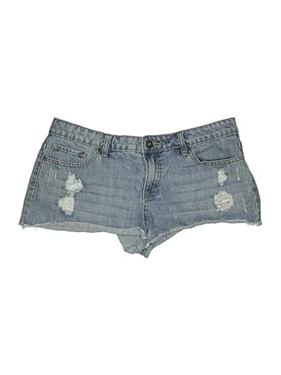 Pre-owned Forever 21 Denim Shorts In Blue