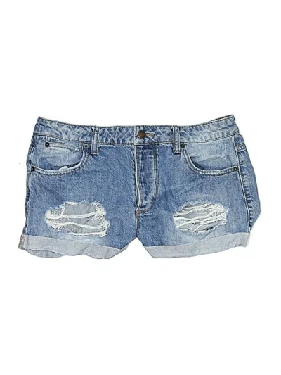 Pre-owned Forever 21 Denim Shorts In Blue