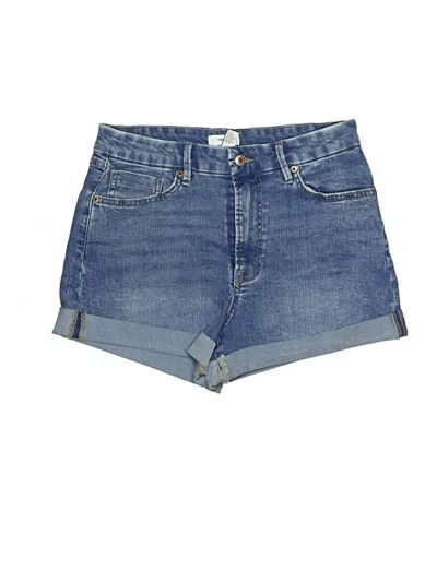 Pre-owned Forever 21 Denim Shorts In Blue