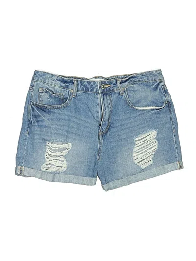 Pre-owned Forever 21 Denim Shorts In Blue