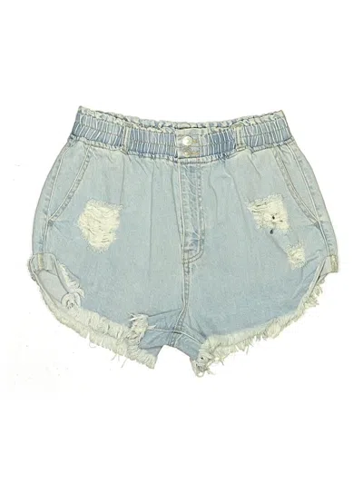 Pre-owned Forever 21 Denim Shorts In Blue