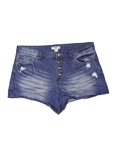 Pre-owned Forever 21 Denim Shorts In Blue