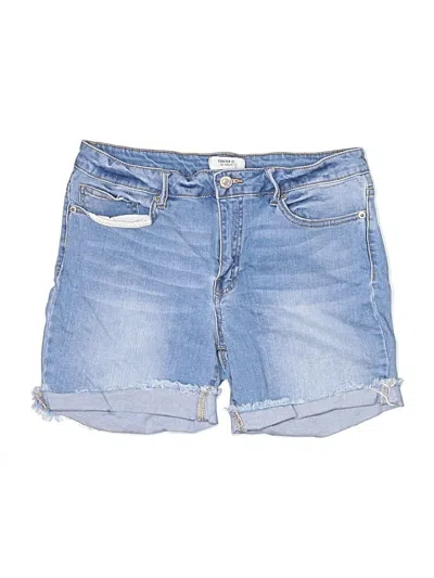 Pre-owned Forever 21 Denim Shorts In Blue