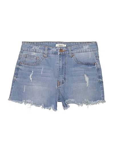 Pre-owned Forever 21 Denim Shorts In Blue