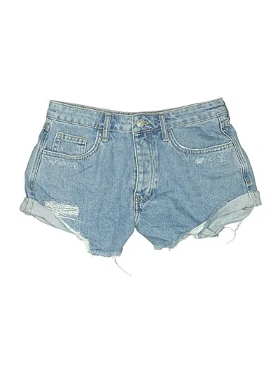 Pre-owned Forever 21 Denim Shorts In Blue