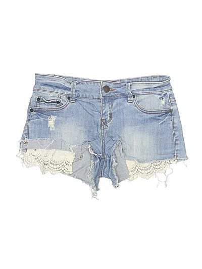 Pre-owned Forever 21 Denim Shorts In Blue