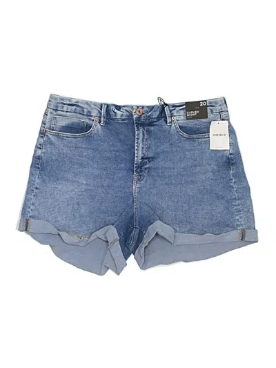 Pre-owned Forever 21 Denim Shorts In Blue